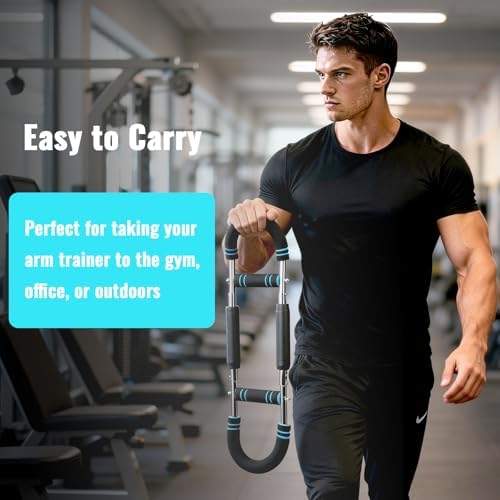 Twister Arm Trainer, Adjustable Chest Workout Equipment for Men & Women, Home Gym Strength Trainer