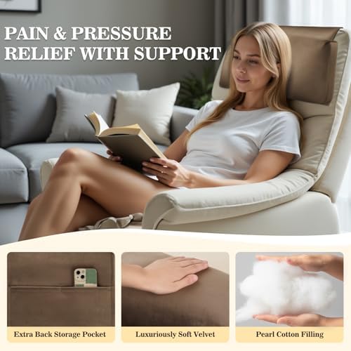Recliner Headrest Pillow, Adjustable Comfort Neck & Head Support Pillow