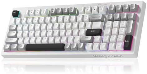 LEOBOG x Aula Wireless Keyboard 98 Keys Membrane Computer Keyboards