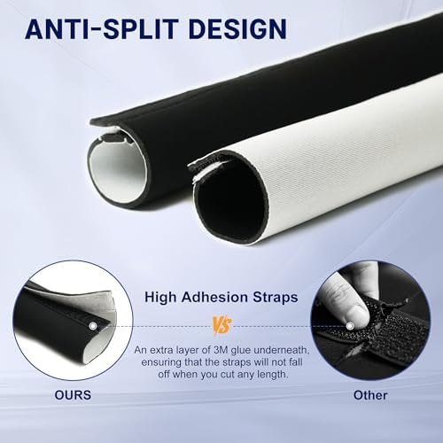 CableGeeker Cable Management Sleeve, 10ft (120 inch) - 1.5 inch