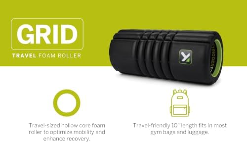 TriggerPoint Grid Travel Foam Roller for Exercise