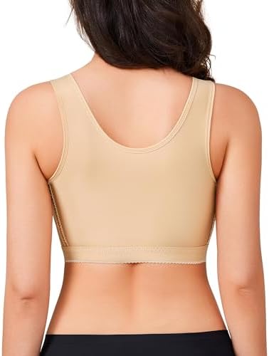 BRABIC Women's Front Closure Post-Surgery Posture Corrector Bra Shaper Tops