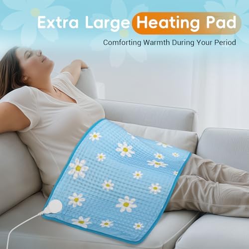 Comfytemp Extra Large Heating Pad for Back Period, 33''x 17'' FSA Eligible