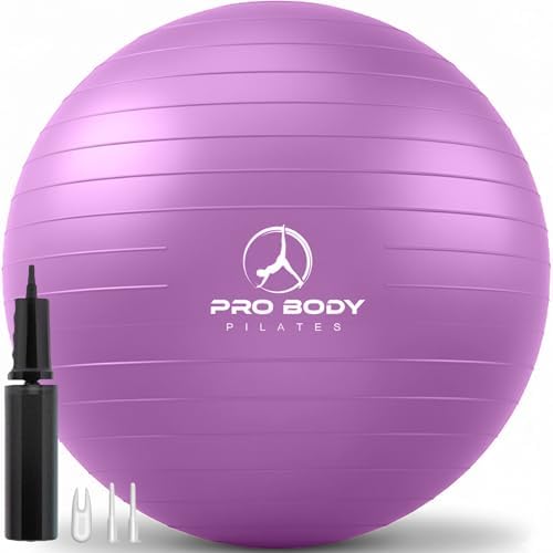 ProBody Pilates Yoga Ball - Gym Grade Exercise Ball