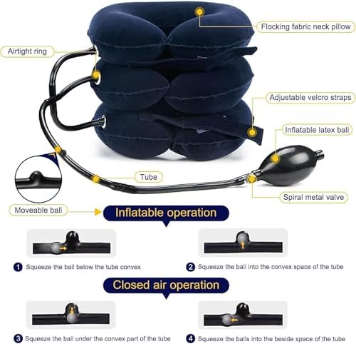 Neck Stretcher, Cervical Traction Device for Instant Neck Pain Relief