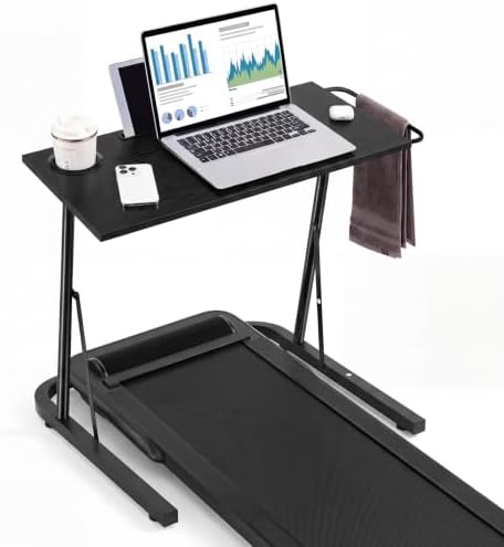 Weysat Walking Pad Desk, Adjustable Height Treadmill Desk, 31.5"-47.2"