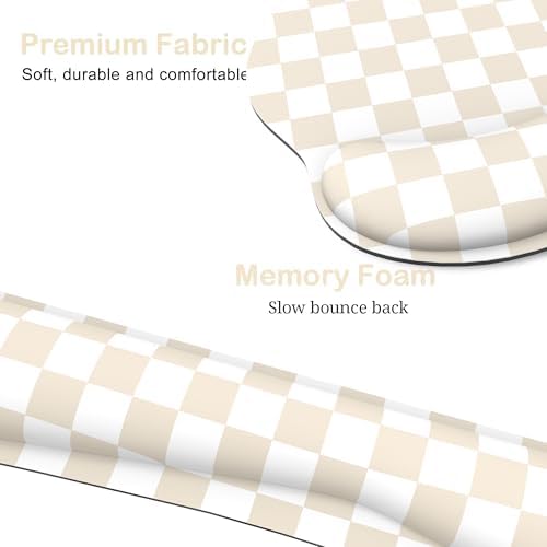 Ergonomic Mouse Pad with Wrist Rest and Keyboard Wrist Rest, Mousepad
