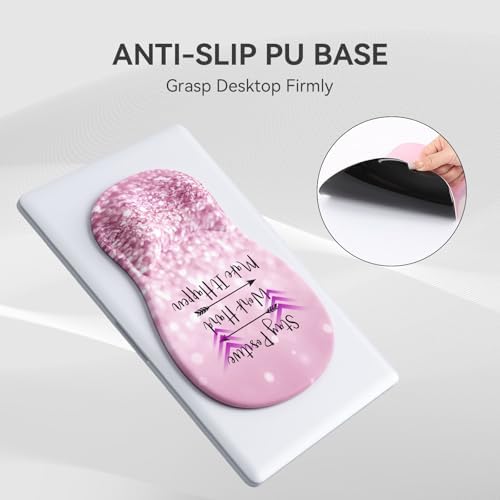 Ergonomic Mouse Pad with Wrist Rest Cute Mousepad Wrist Support