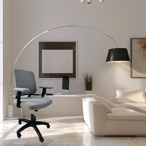 High Elasticity Anti Slip Office Chair Cover, Split Design for Easy Installation,Universal Desk Chair Cover wear-Resistant and Scratch Resistant (Light Gray, Chair seat Cover + Back Cover)