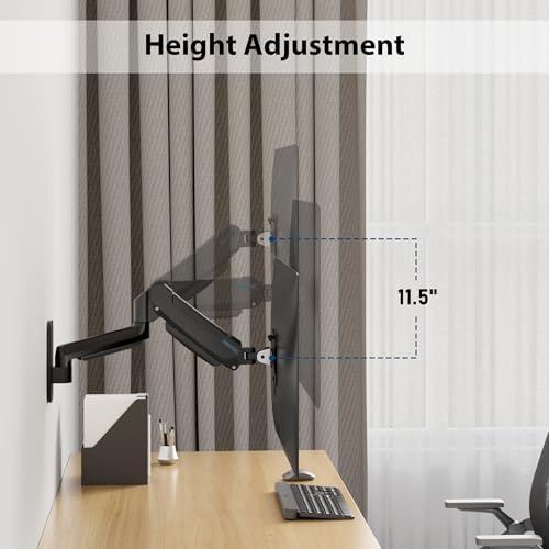BONTEC Monitor Wall Mount Arm, 13-42 Inch Screens, Max VESA 200x200mm