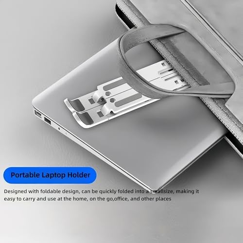 Aluminum Foldable Laptop Stand for Desk, Tablets and 10-17" Laptops