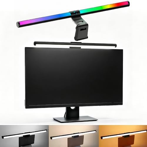 15.74'' Gaming Monitor Light Bar with 9 RGB Ambient Backlight