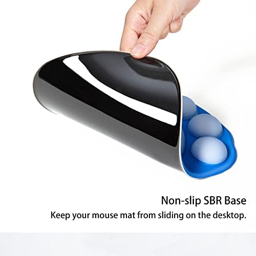 Cat Paw Mouse Pad, Ergonomic Mouse Mat with Wrist Support