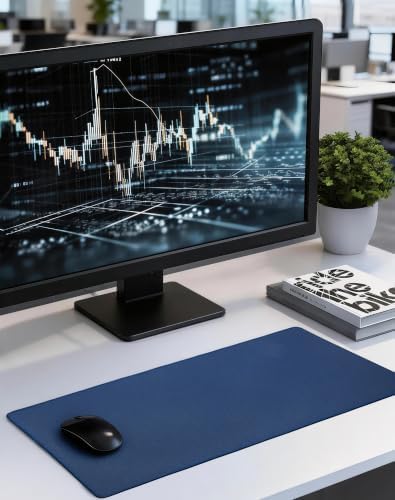 ALOANES Non-Slip Extended Mouse Pad Office&Home Desk Mat Stitched Edge