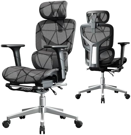 Ergonomic Office Chair, Mesh Computer Chair,400lbs Capacity