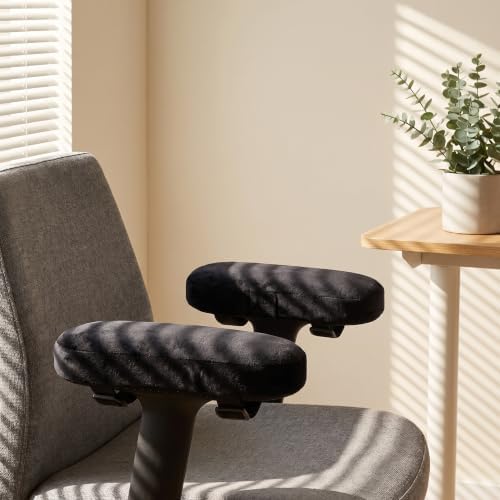 Office Chair Armrest Covers – Memory Foam Arm Pads with Cover