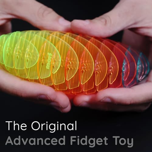 Morf Worm 3D Sensory Fidget Toy for Kids and Adults, Rainbow, Small