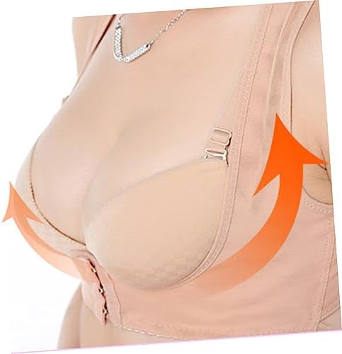 Healifty 2pcs Tank Tops Back Brace Womens Bras Push up Ladies Top Jacket Protective Gear Bracket Chest Support