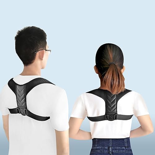 VALICLUD Adjustable Invisible Posture Corrector Belt Comfortable Back Brace for Improved Posture Suitable for Men and Women Discreet Design for Everyday Use