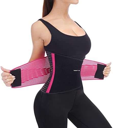Back Brace for Lower Back Pain, Lumbar Support for Women&Men 02 Pink-XL