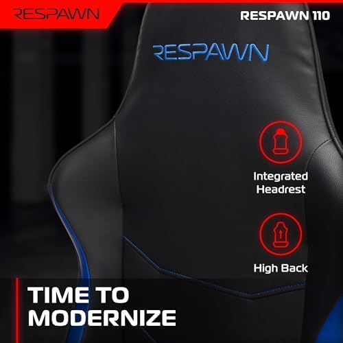 Respawn 110 Gaming Chair, Ergonomic Office Chair with Headrest