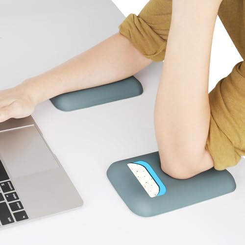 Leolee Elbow Rest Pads for Desk, Gel Ergonomic Wrist Rest Arm Rest Pads