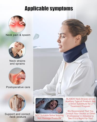 Neck Brace for Sleeping, Cervical Collar Relief Neck Pain and Neck Support