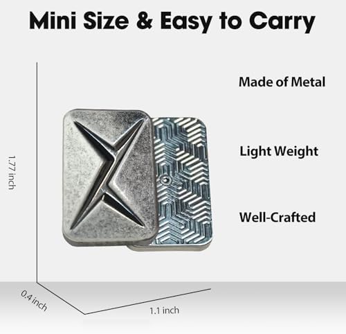 Infinite Fidget Slider Metal Magnetic Haptic Fidget Toys for Adults