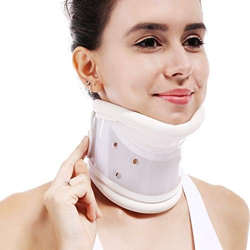 Upgrade Cervical Neck Brace Collar with Chin Support for Stiff Relief Cervical Collar Correct Neck Support Pain Bone Care Health(Upgrade Size S/M)