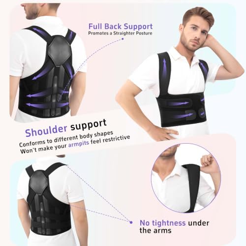 Posture Corrector for Women and Men Back Brace Straightener Pain Relief