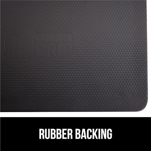 GORILLA GRIP Cushioned Antifatigue Kitchen Mat for Floor, 20x32, Light Gray