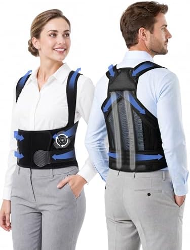 Adjustable Posture Corrector for Women & Men - Comfortable for All-Day Work