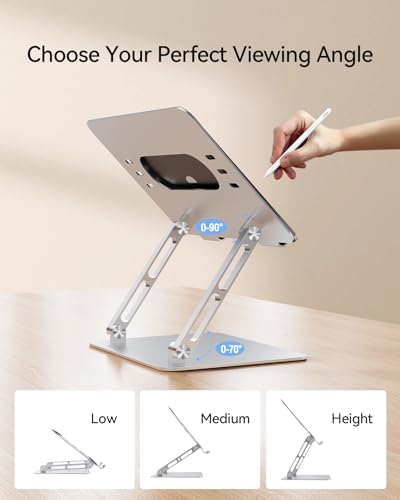 Orlian Adjustable Aluminum Laptop Stand for MacBook Air Pro Neo 10-17.3''