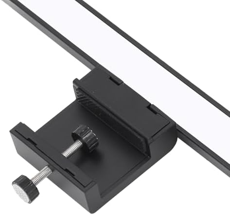 Computer Screen Lamp Light Bar, Dimmable LED Task Lamp with Touch Control, No Glare Eye Caring USB Powered Light for Home Office Monitors up to 1.18 Inches Thick