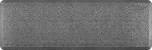 WellnessMats Trellis Collection Anti-Fatigue Floor Mat, Polyurethane – Ergonomic Support Pad for Home, Kitchen, Garage, Office Standing Desk – Water Resistant - Made in USA