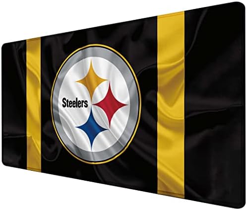 XXL Professional Gaming Mouse Pad, Large Computer Keyboard Mouse Mat Desk Pad with Non-Slip Base and Stitched Edge for Home Office Gaming Work, 31.5x15.7in Extended Mouse Pad Desk Accessories