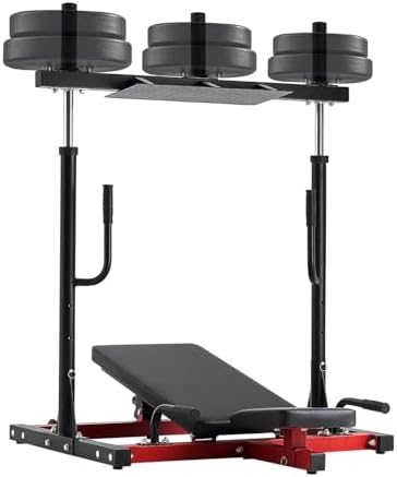 VEVOR Leg Press Machine, 700/550/440 LBS Capacity Lower Body Special Leg Machines, Adjustable Leg Strength Workout for High-Intensity Presses, Home Gym Workout Training Weight Equipment