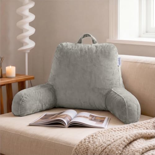 Memory Foam Reading Pillow for Sitting in Bed, Standard,Sage Green