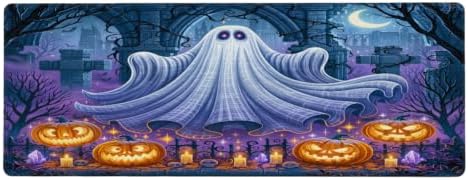 Ghosts Large Mouse Pad Non-Slip Rubber Long Gaming Desk Mat