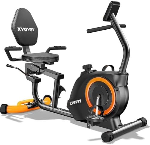 Recumbent Exercise Bike for Home, Recumbent Stationary Bikes for Seniors