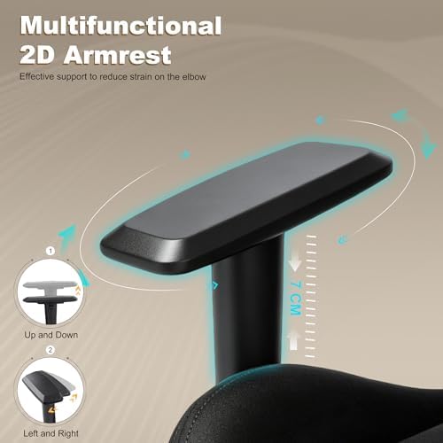 Symino Ergonomic Gaming Chair with 155° Recline & Footrest