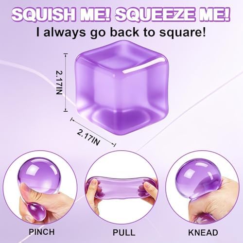 Slow Rising Squishy Fidget Toy, Soft Squeeze Toy for Stress Relief and Relaxation