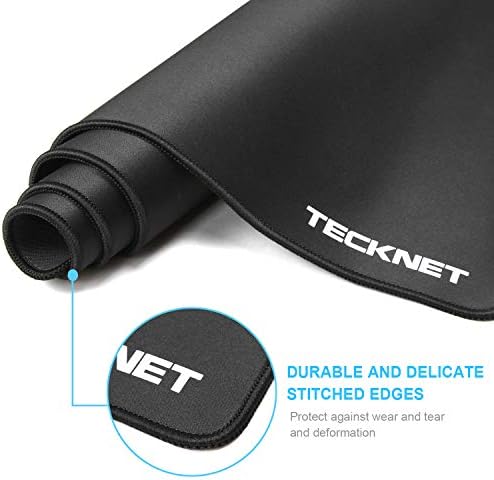 TECKNET Large Mouse Pad for Desk 35.4" x 15.8",XL Extended Gaming Desk Mat