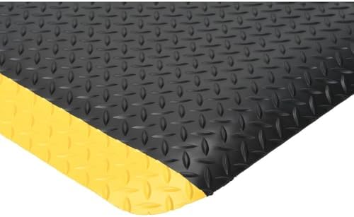 Heavy Duty Vinyl Beveled-Edge Anti Fatigue Mat: 36" x 36" x 9/16"
