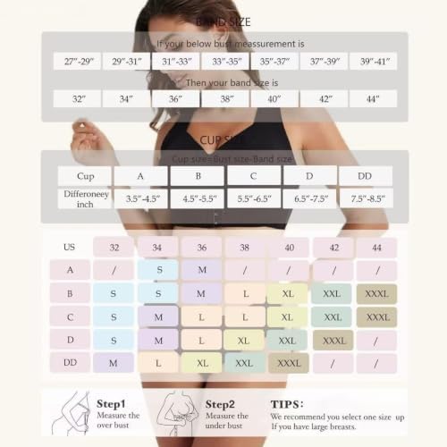 Posture Bra for Women Cross Back Front Closure Wireless Posture Support Bra