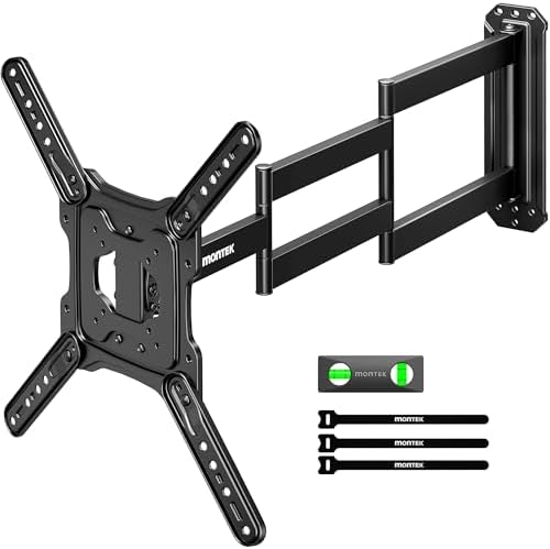 monTEK 37 Inch Long Arm TV Wall Mount for 23-65 Inch TVs