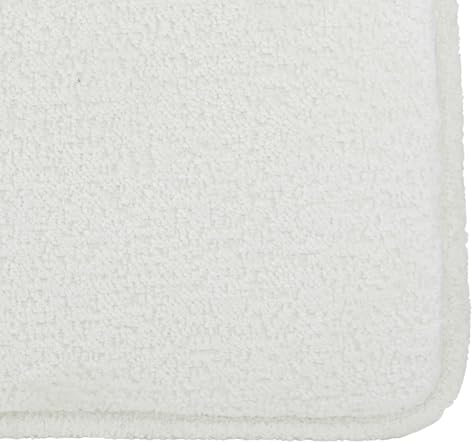 Klear Vu Raindrop The Gripper Non Slip Chair Cushions, Soft & Comfortable Seat Pad, Sitting Pillow for Kitchen, Dining or Office, 6 Count (Pack of 1), White