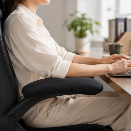 Stretch Office Chair Armrest Covers, Desk Chair Arm Covers, 2 PCS