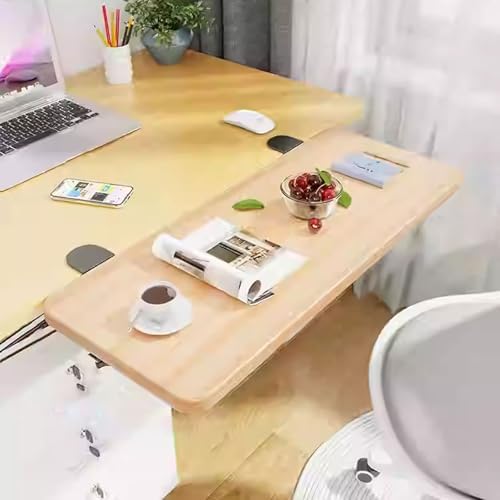 Adjustable Table Mount Armrest Shelf - Foldable Keyboard Tray & Desk Extender Punch-Free Design Space-Saving Storage Versatile Use as Armrest & Shelf Perfect for Home & Office