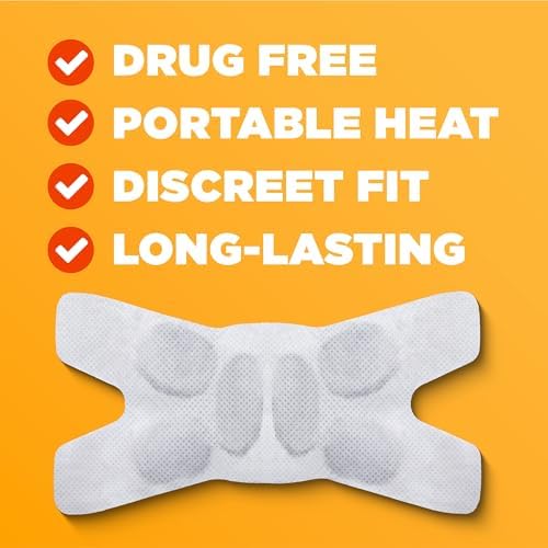 ThermaCare Portable Heating Pads, 12 Count (3 Packs of 4)